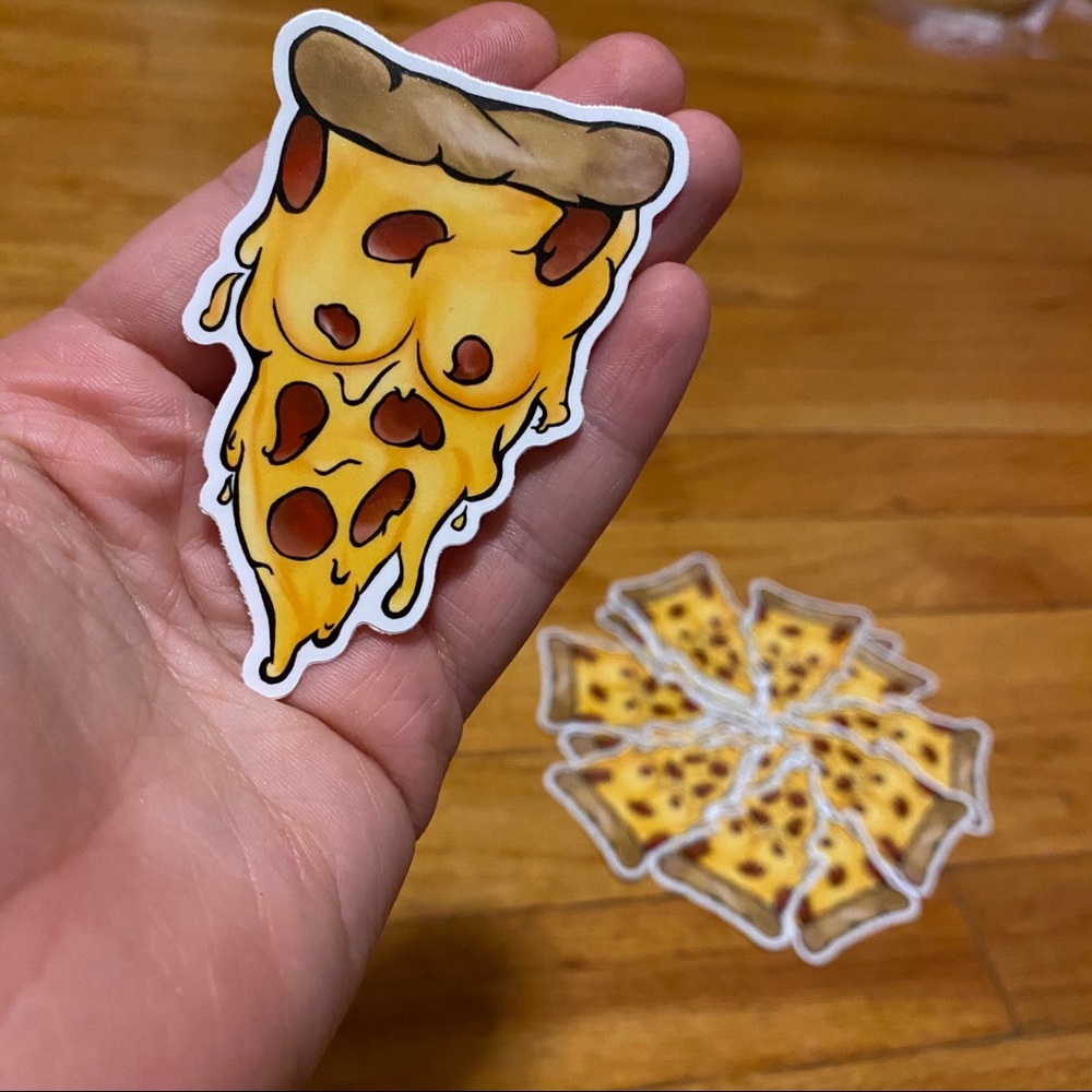 COPY - Original Pizza Titties Sticker